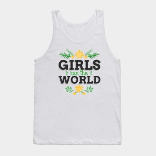 Girls Run The World Girl Power Feminist Feminism Tank Top